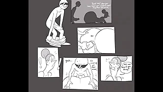 CLAIRE AND HER SPECIAL HOUSE GUEST wits Wappah